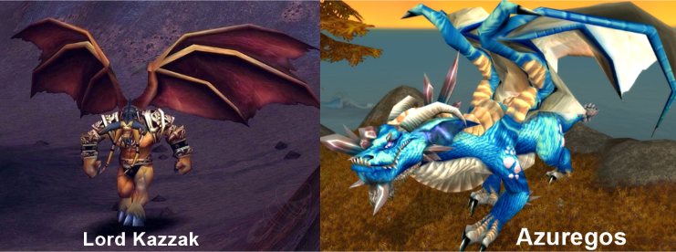 kazzak and Azuregos titan reforged